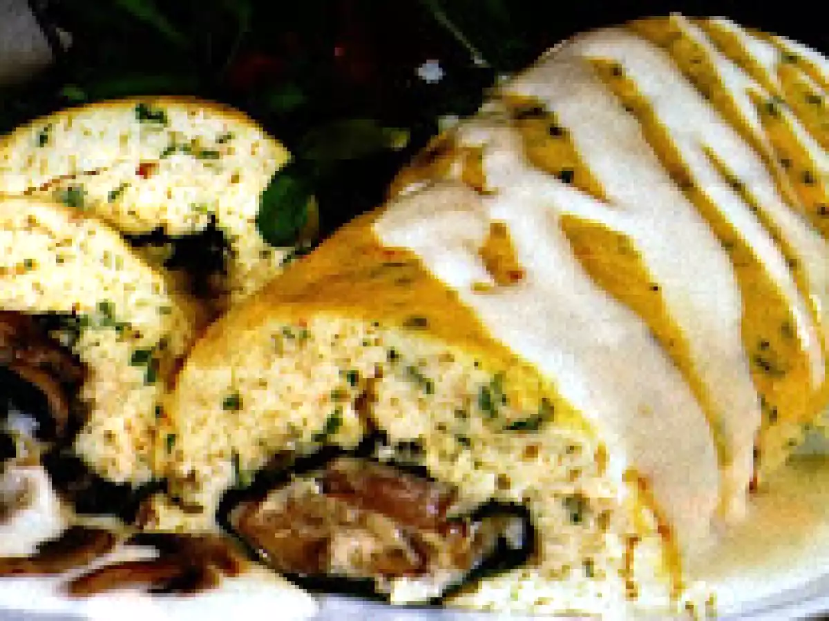 Torta de Peixe e Cogumelos