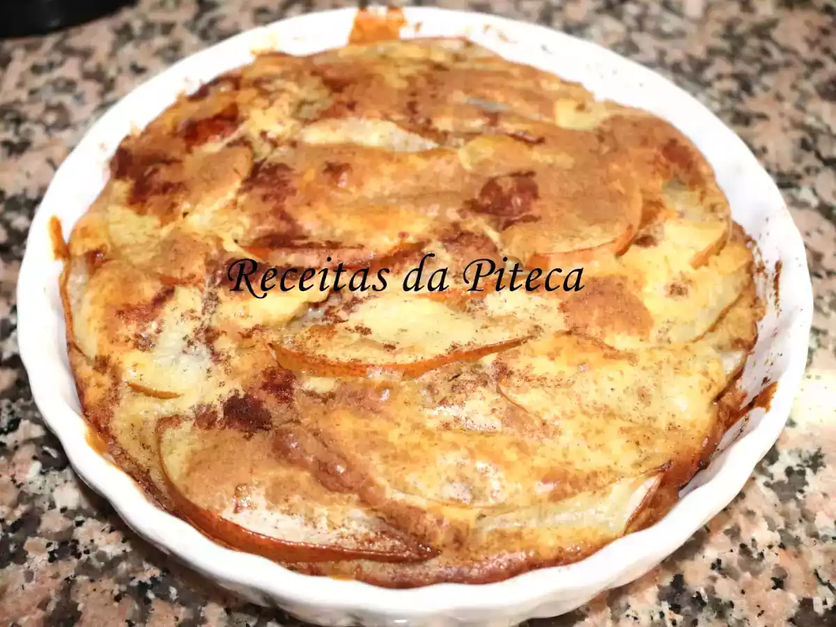 Torta de pêra de preguiçoso do Gaúcho