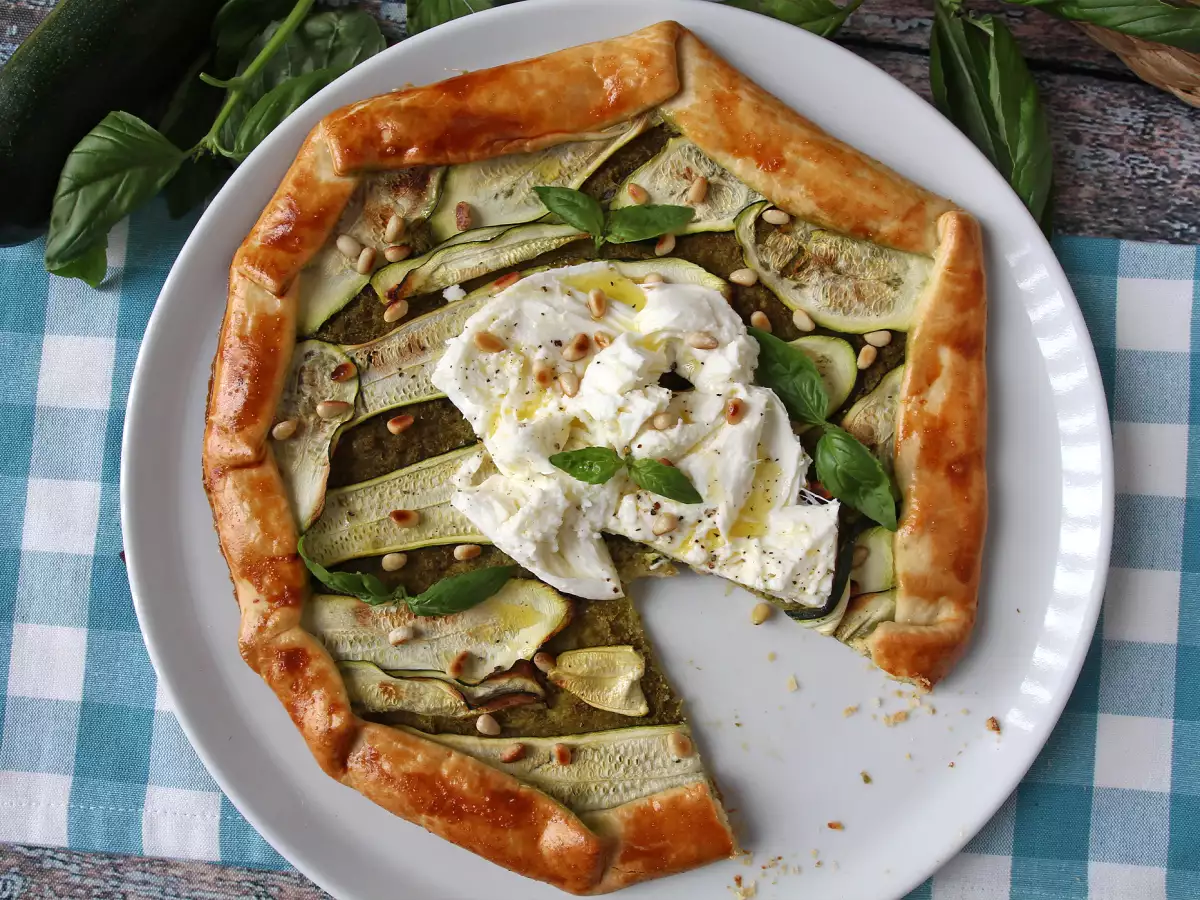 Torta de pesto e curgete (abobrinha): uma receita fácil e saborosa - foto 2