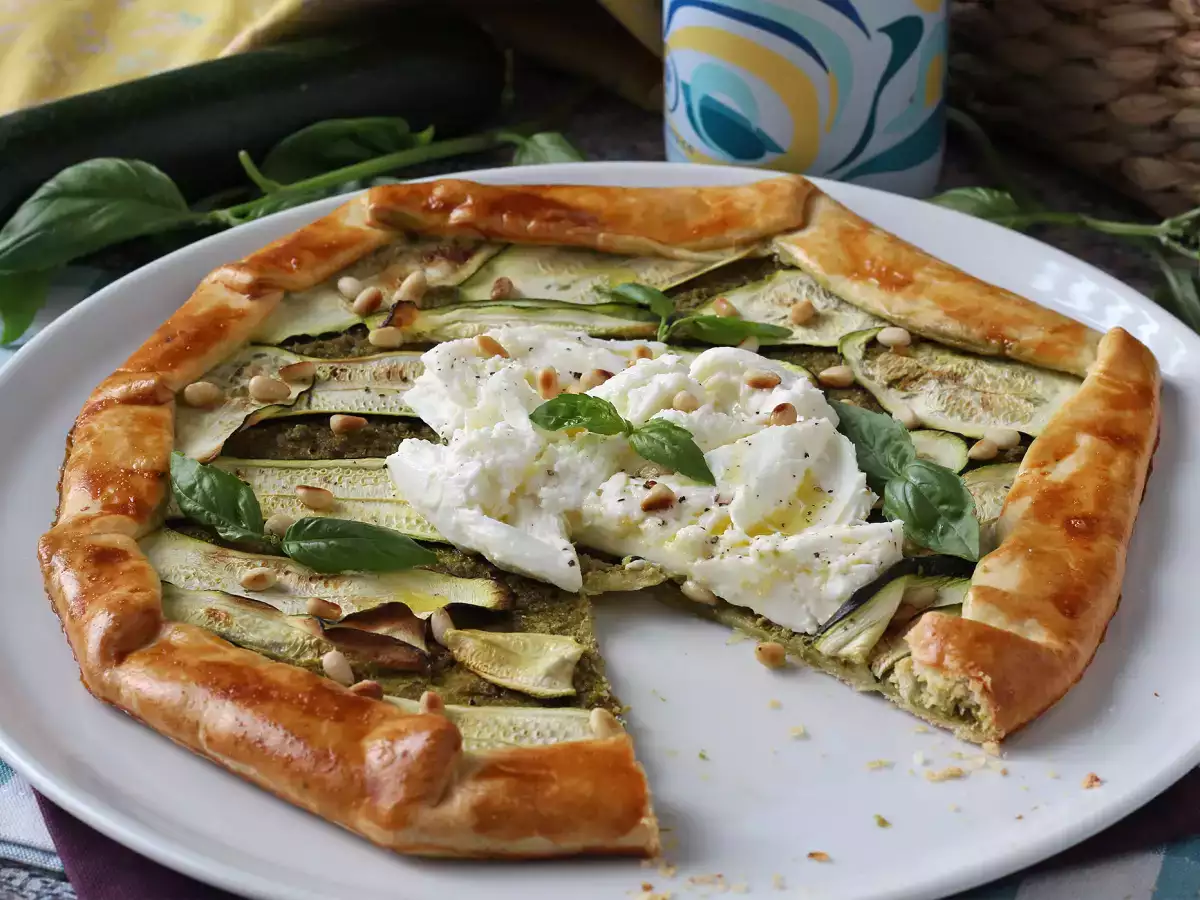 Torta de pesto e curgete (abobrinha): uma receita fácil e saborosa - foto 5