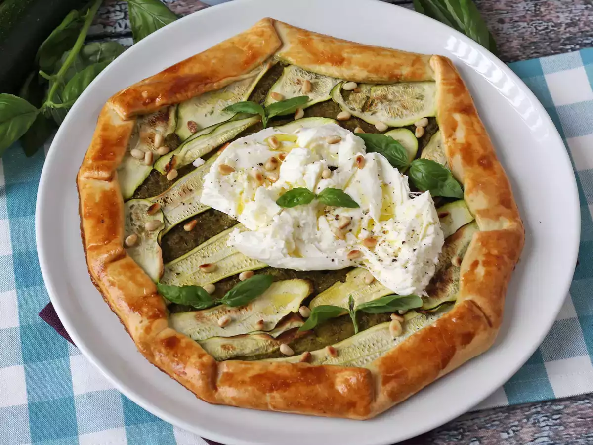 Torta de pesto e curgete (abobrinha): uma receita fácil e saborosa - foto 6