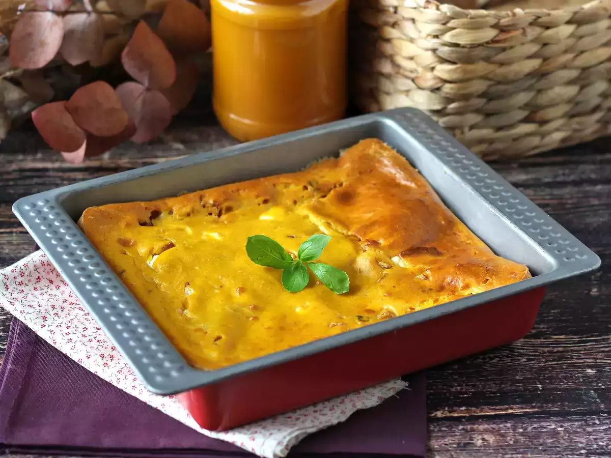 Torta de presunto, queijo e abóbora: o jeito mais saboroso de aproveitar a sopa de ontem - foto 4