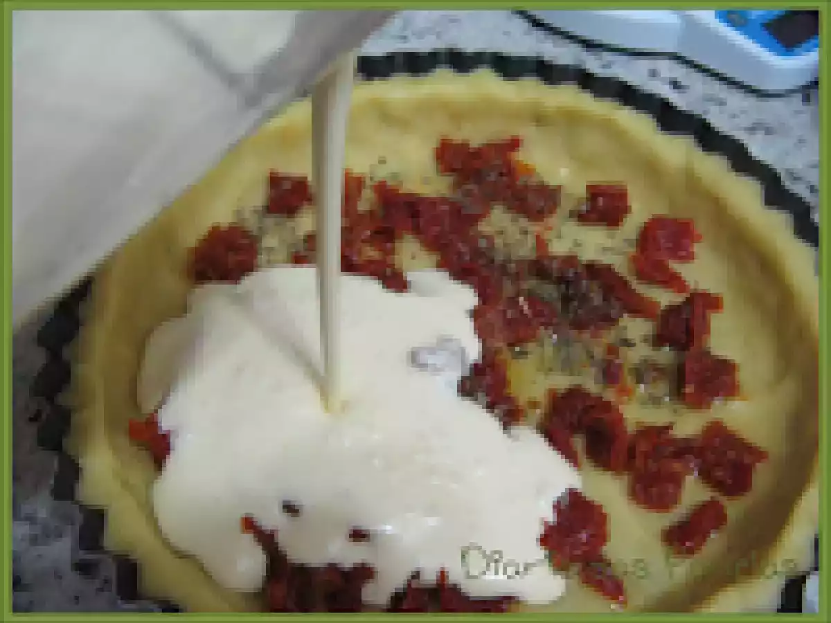 Torta de ricota e tomate seco - foto 3