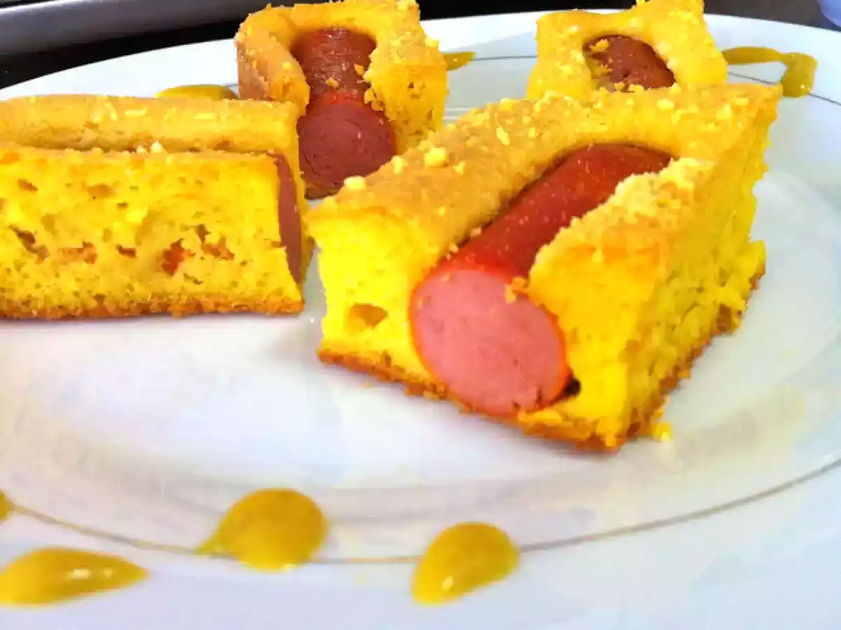 Torta de Salsicha e Cenoura