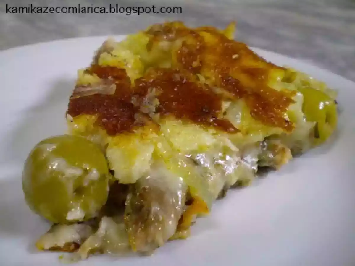 Torta de sardinha de frigideira