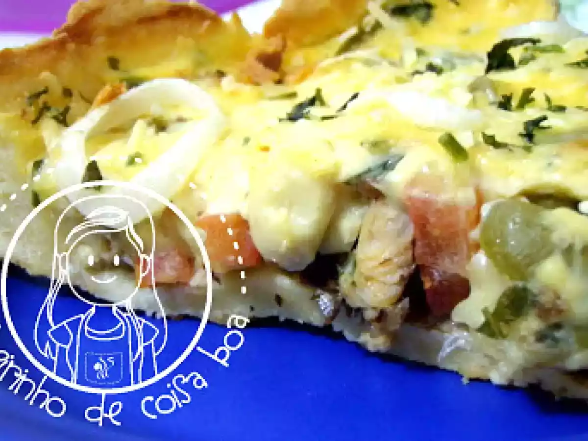 Torta de Sardinha Sofisticada (fácil)