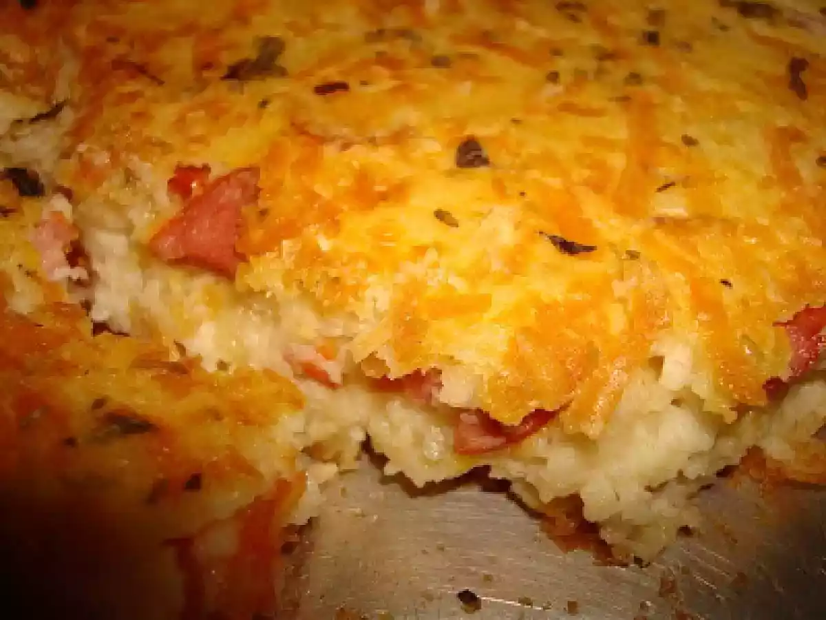 TORTA DE SOBRAS DE ARROZ