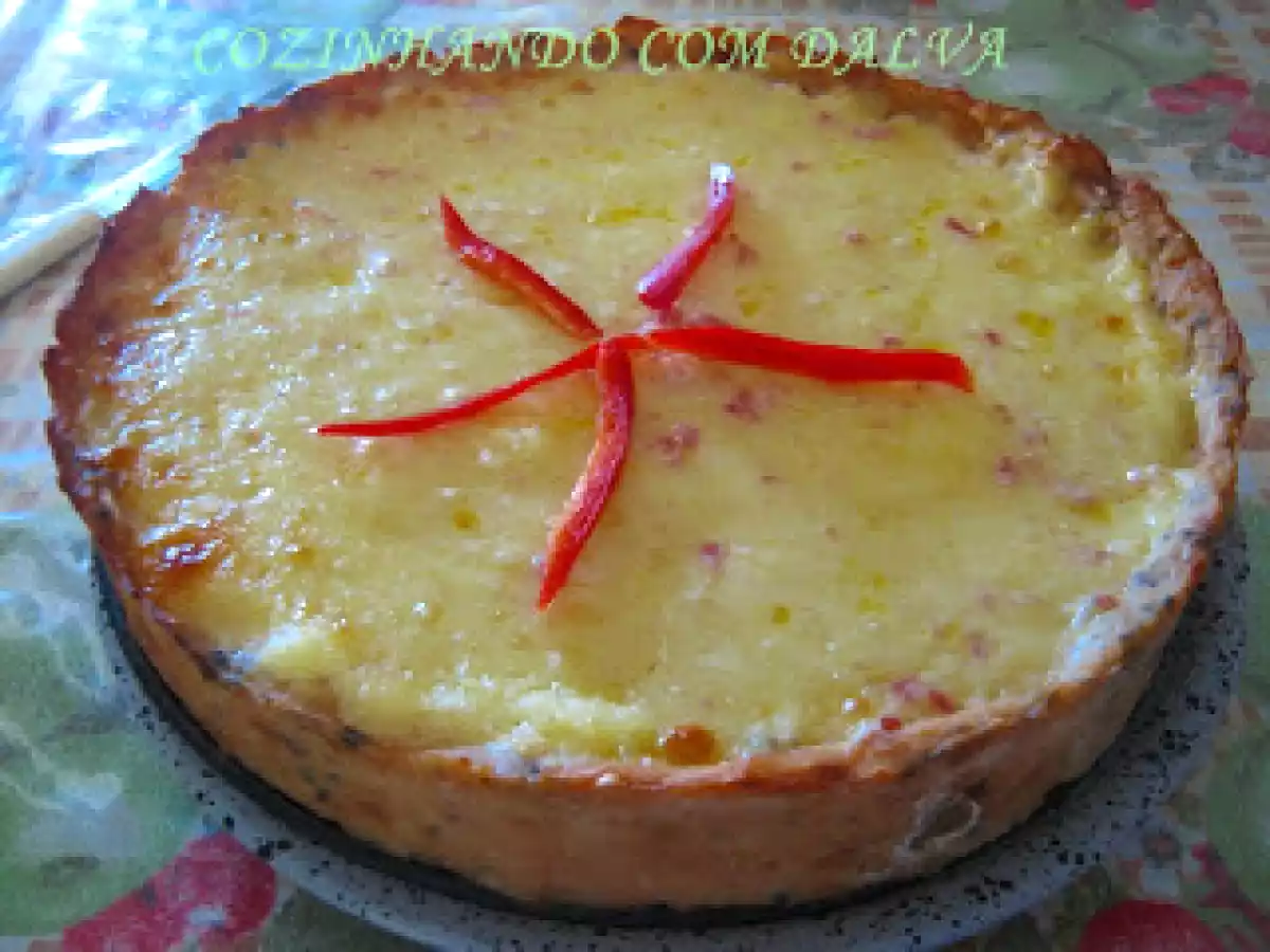 Torta diferente (A massa é de frango)