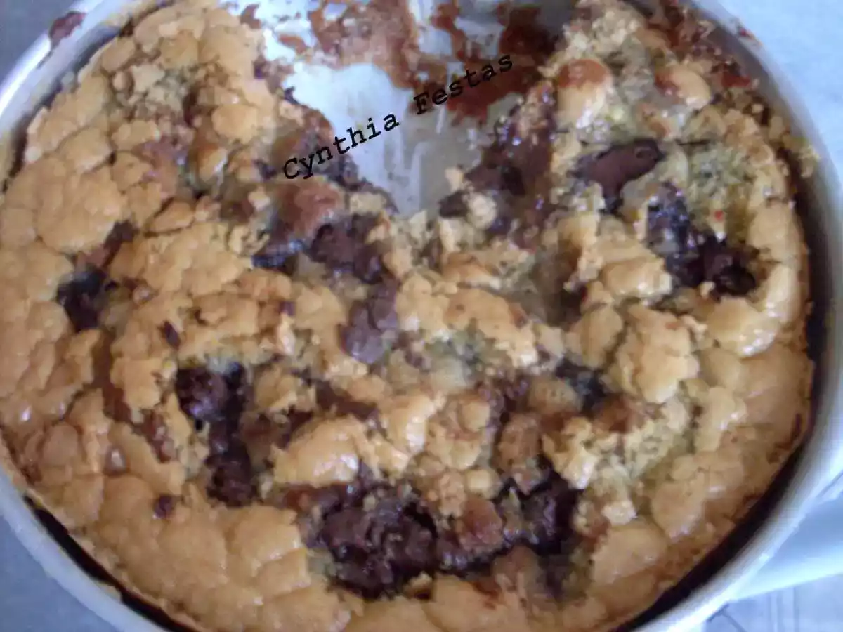 Torta farofa de banana e chocolate - foto 2