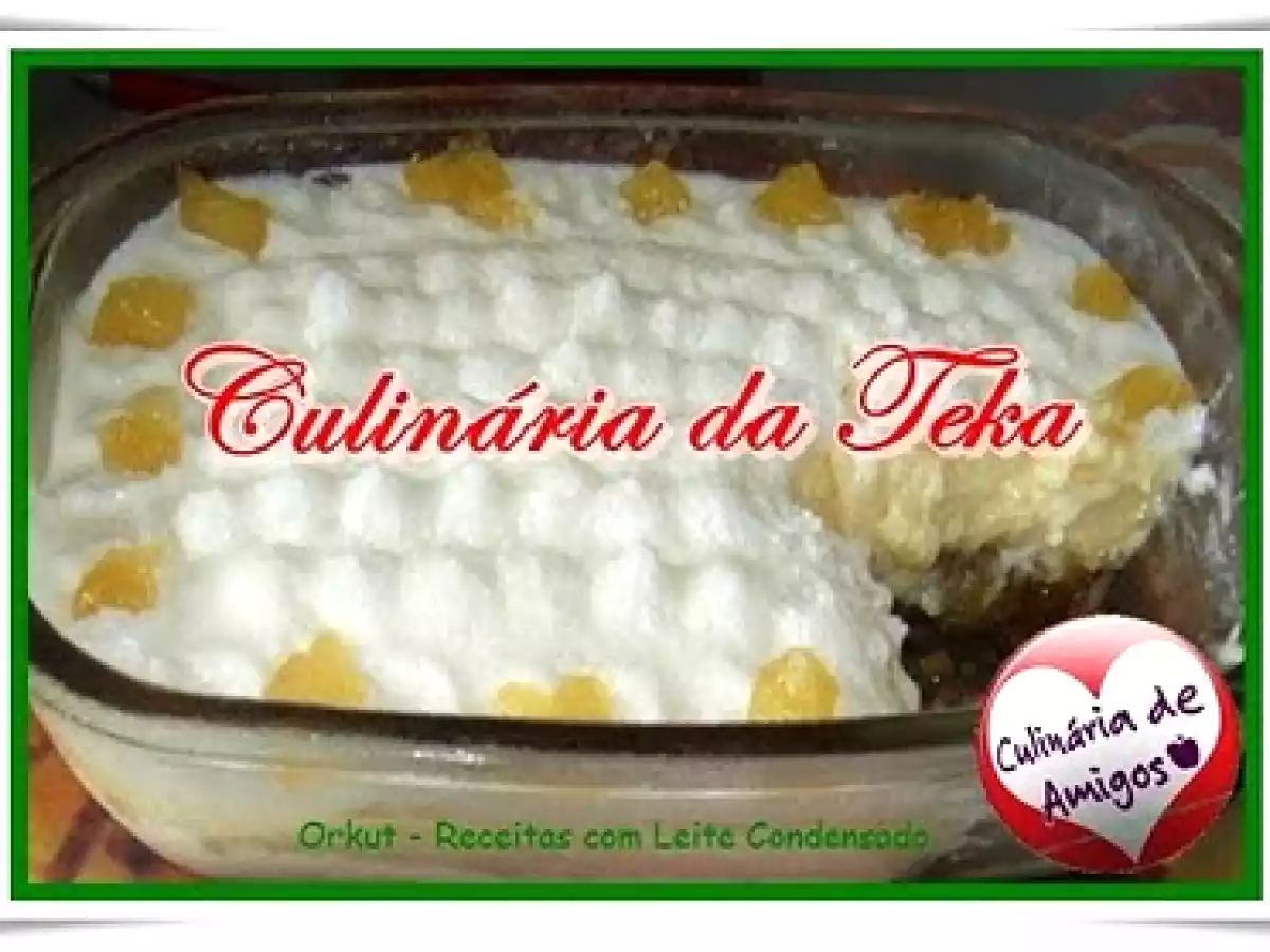 TORTA GELADA DE ABACAXI