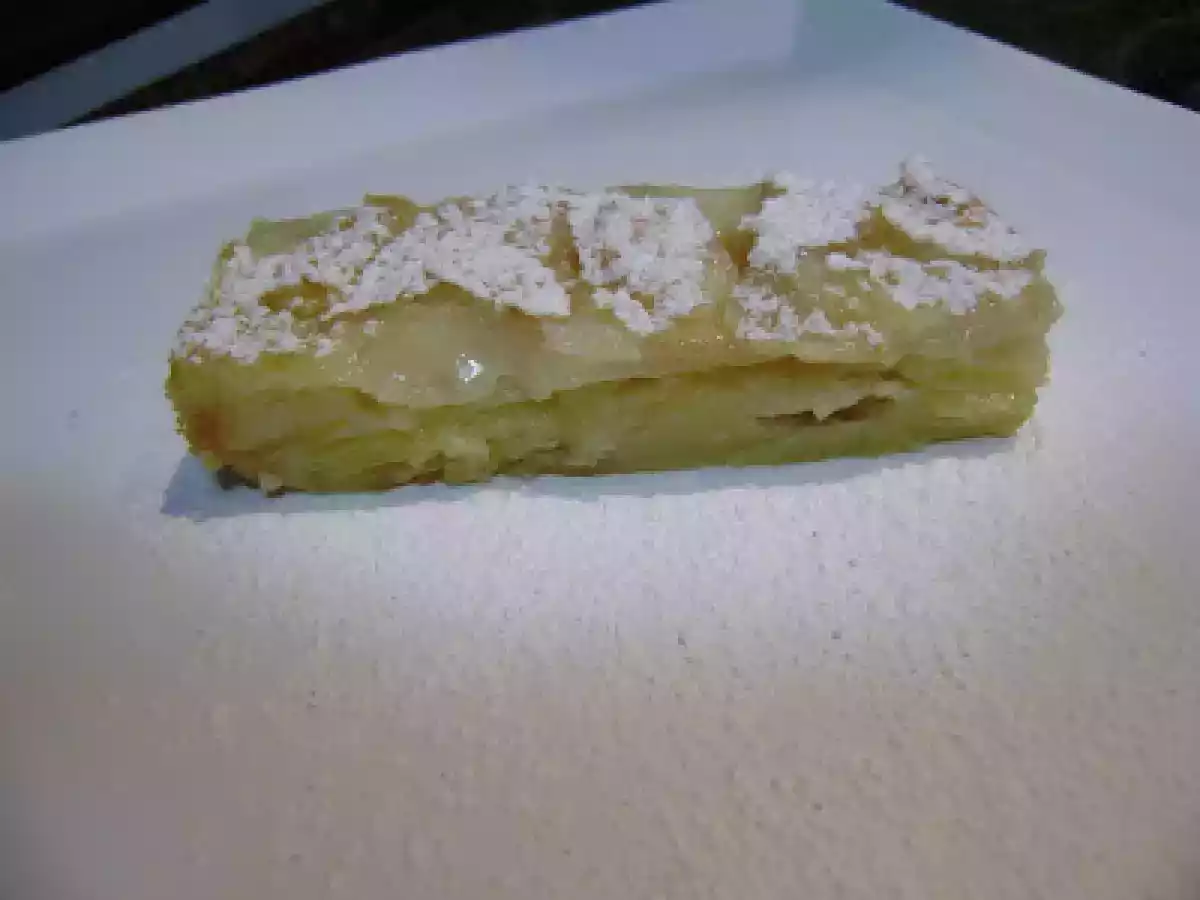 Torta Invisível de Maçãs e Pêras