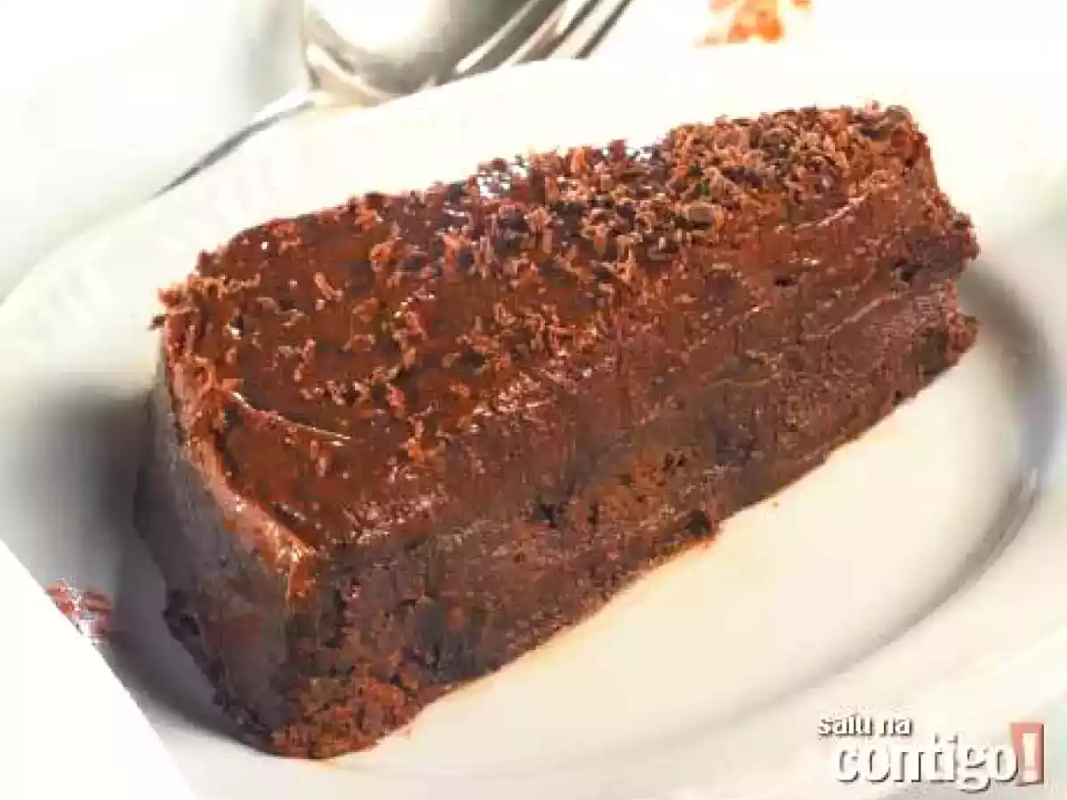 Torta mousse de chocolate