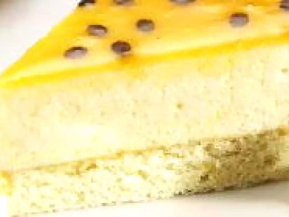 TORTA MOUSSE DE MARACUJÁ