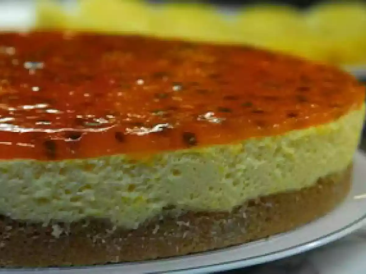 Torta Mousse de Maracujá