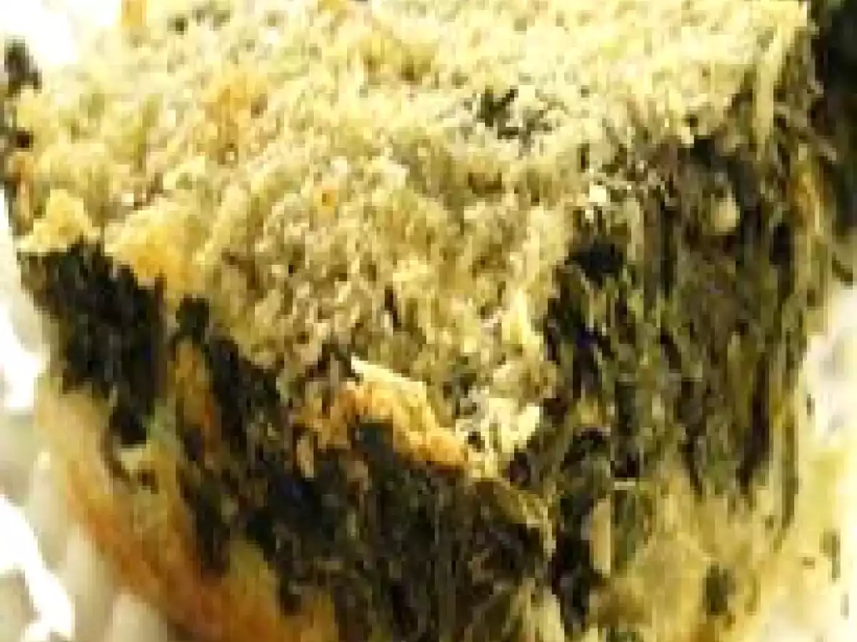 Torta prática de espinafre