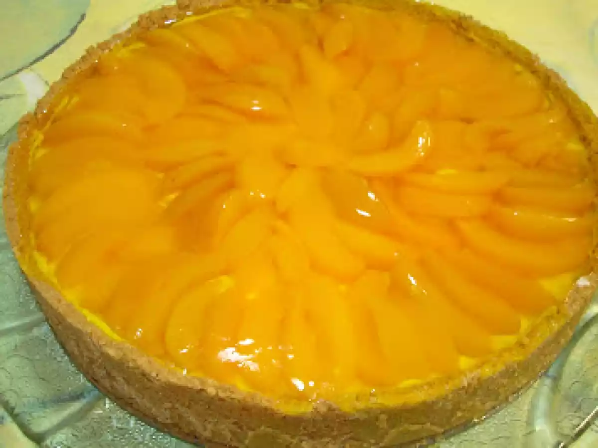 Torta refrescante de pêssego com gelatina! - foto 2