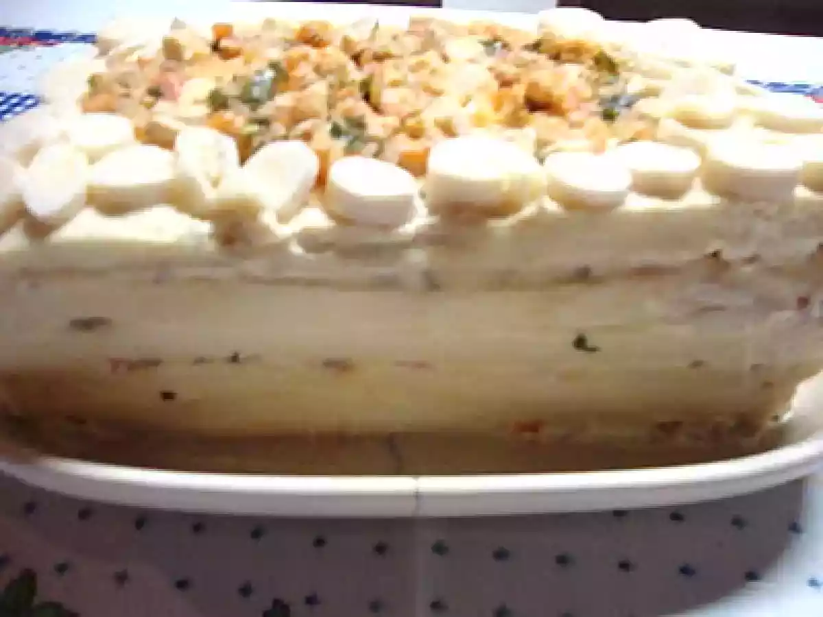 Torta Salgada de Camarão ou Torta Fria de Camarão