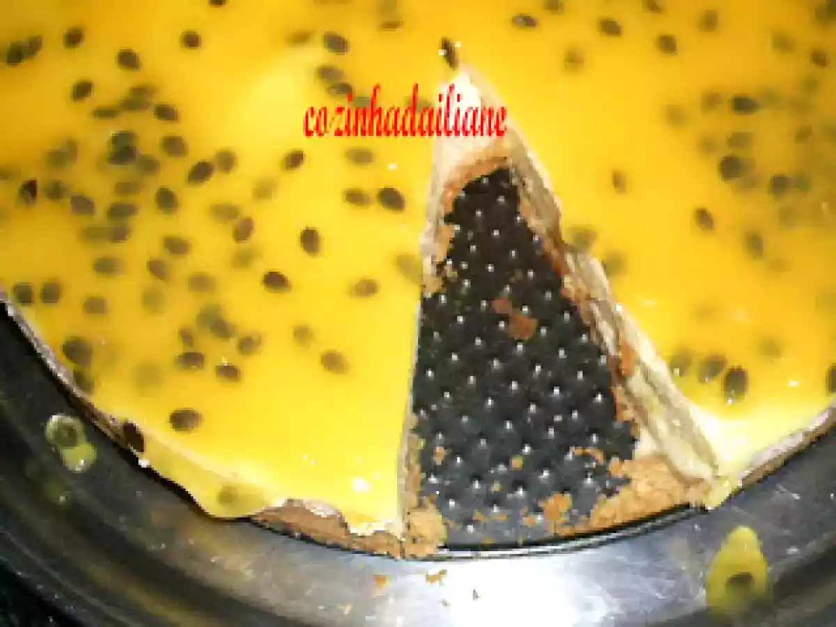 Torta trufada de maracujá - foto 2