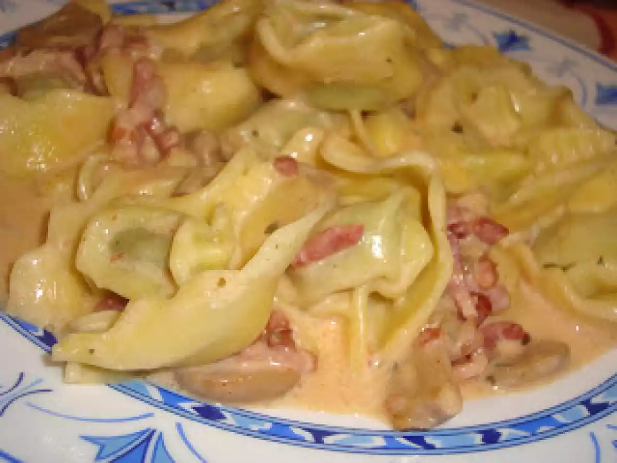 Tortellini com molho re-aproveitado - foto 2
