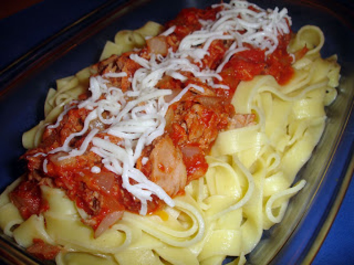 Tortellini Fresco com Atum
