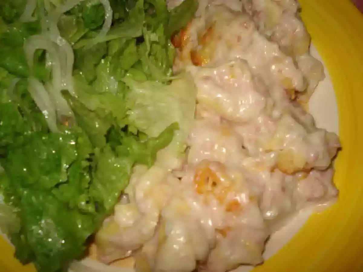 TORTELLINIS DE QUEIJO GRATINADOS COM QUATRO QUEIJOS ... - foto 3