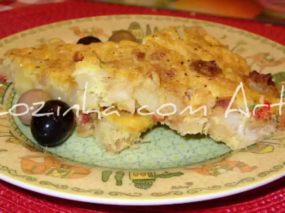 Tortilha de bacalhau