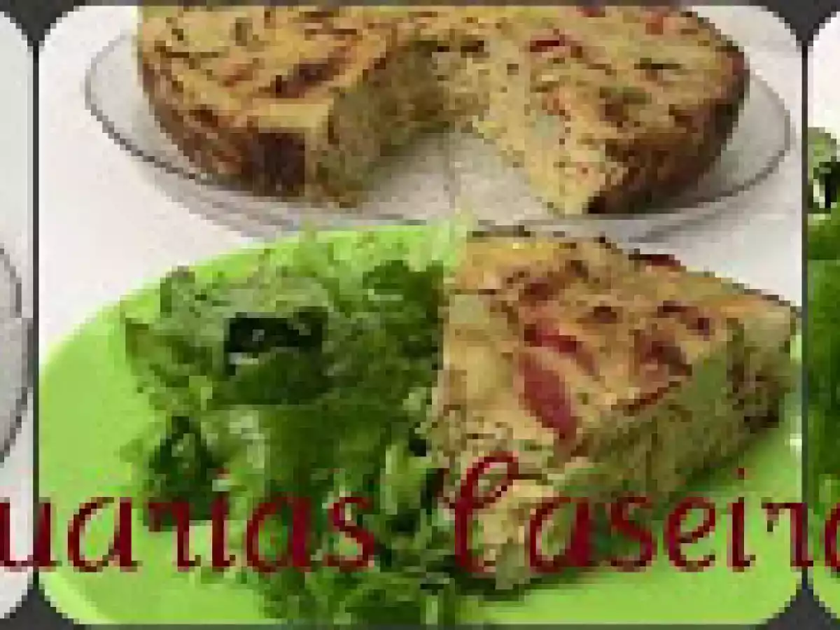 Tortilha de Bacalhau com Pimentos no Forno - foto 3
