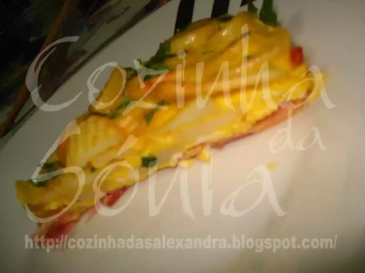 TORTILHA DE FRANGO ASSADO E BACON COM BATATA SAUTÉ...ECONOMIA DOMÉSTICA... - foto 2