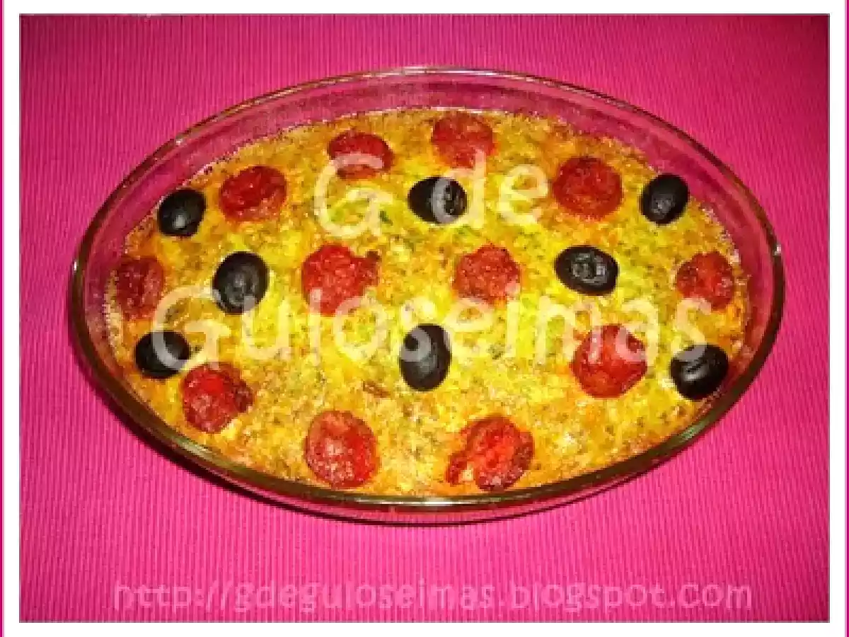 Tortilha Enformada de Cogumelos e Pimentos