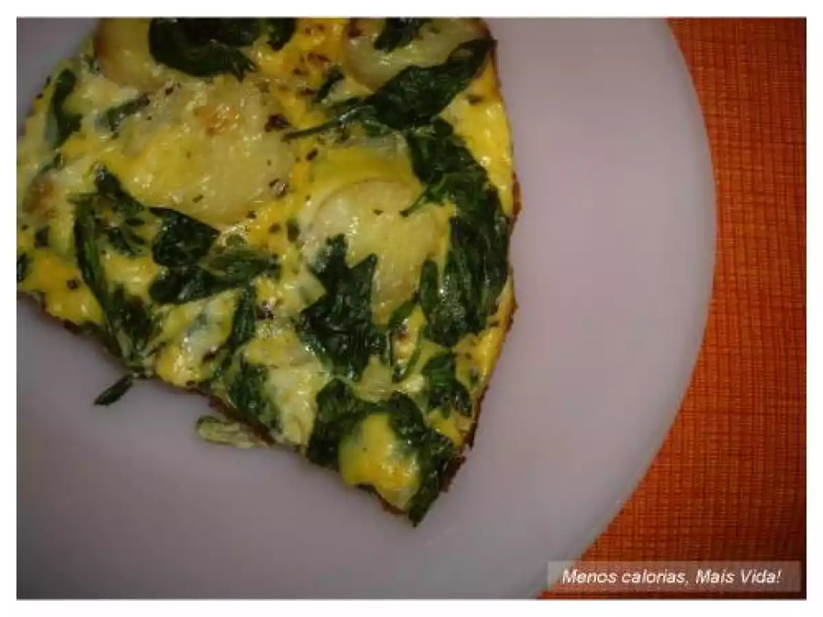 Tortilha Grega com Espinafres, Orégãos e Queijo Feta - foto 2