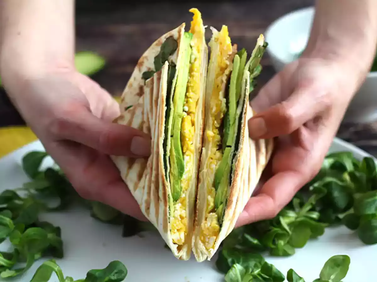 Tortilha wrap para o brunch - foto 3