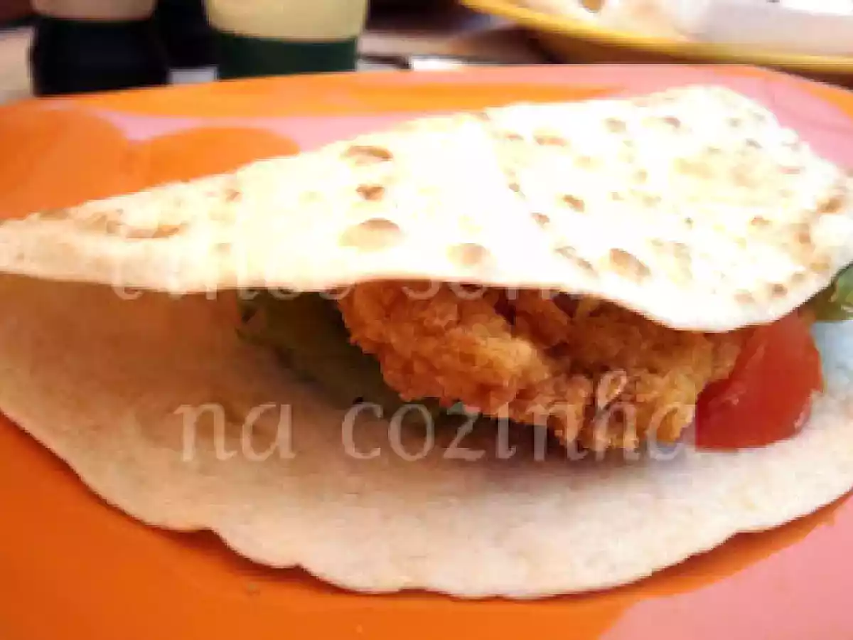 Tortilhas com frango panado - foto 2