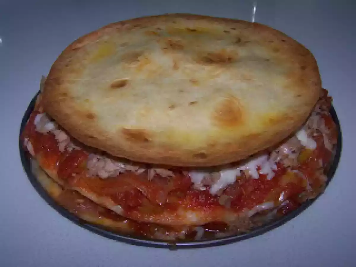 Tortilla de atum (receita para4)