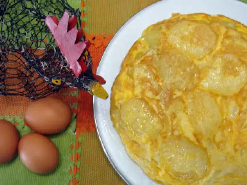 Tortilla ou omelete de batatas - foto 2