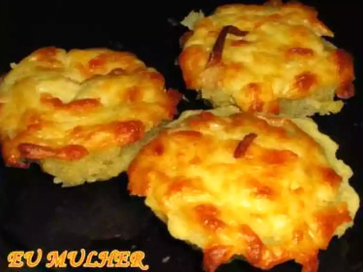 TORTINAS DE BATATA DOCE E QUEIJO DE COALHO - foto 2