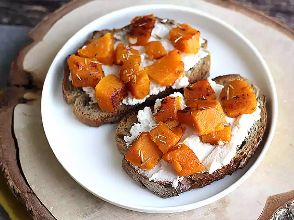 Tosta de ricota, abóbora e ovo - foto 5