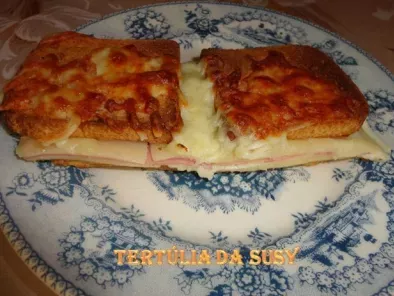 Tostas com queijo e mortadela, foto 3