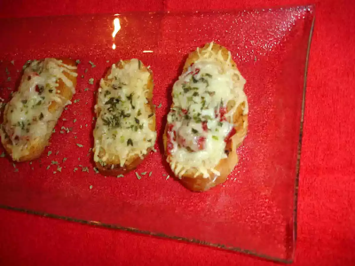 Tostas gratinadas
