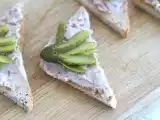 Tostas/torradas com patê e picles, foto 2