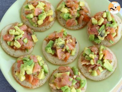 Tostas/Torradas com salmão e abacate, foto 1