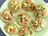 Tostas/Torradas com salmão e abacate, foto 1