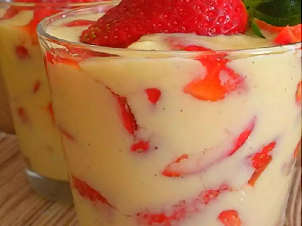 Trifle de Morango