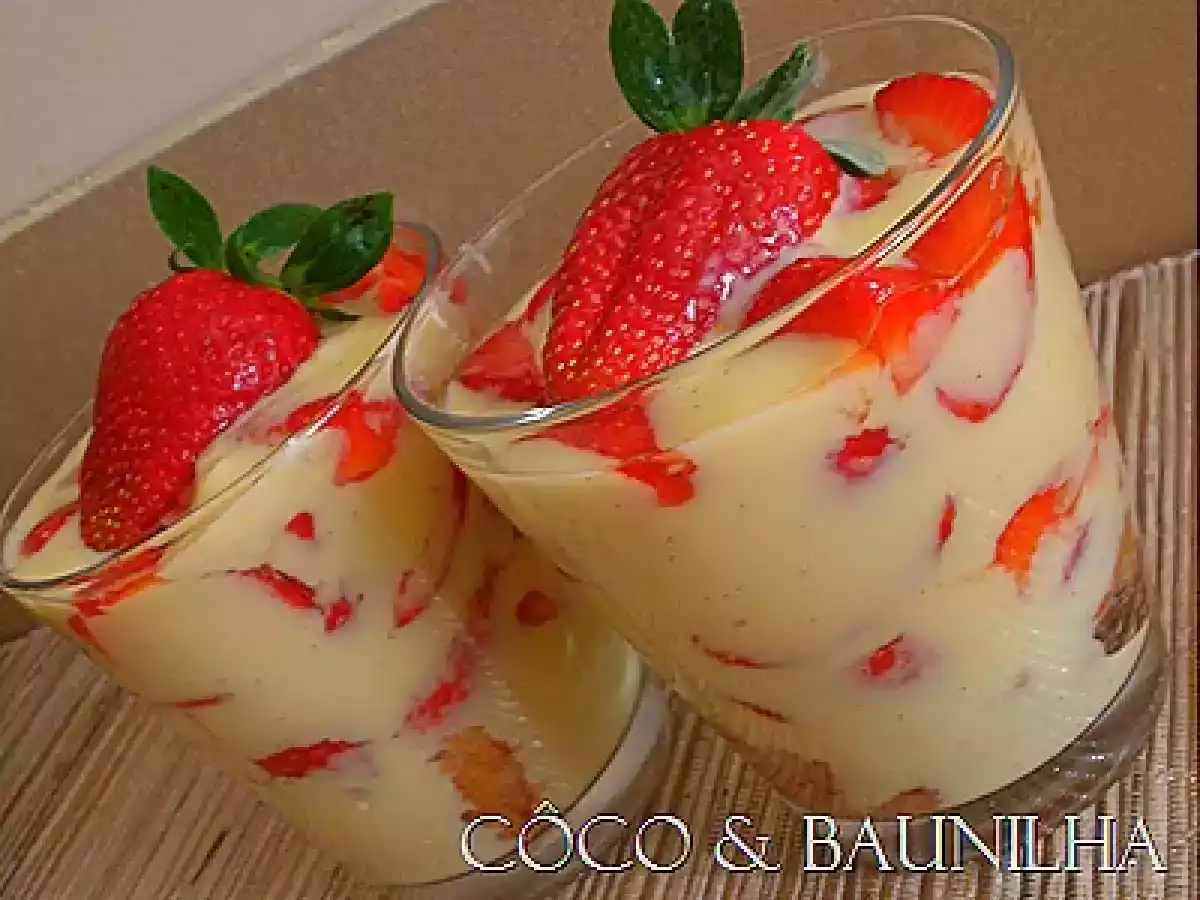 Trifle de Morango - foto 2