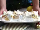 Tronco de Natal merengado, sabor limão, foto 1