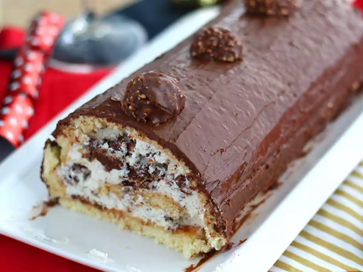 Tronco de Natal, sabor Ferrero Rocher - foto 3