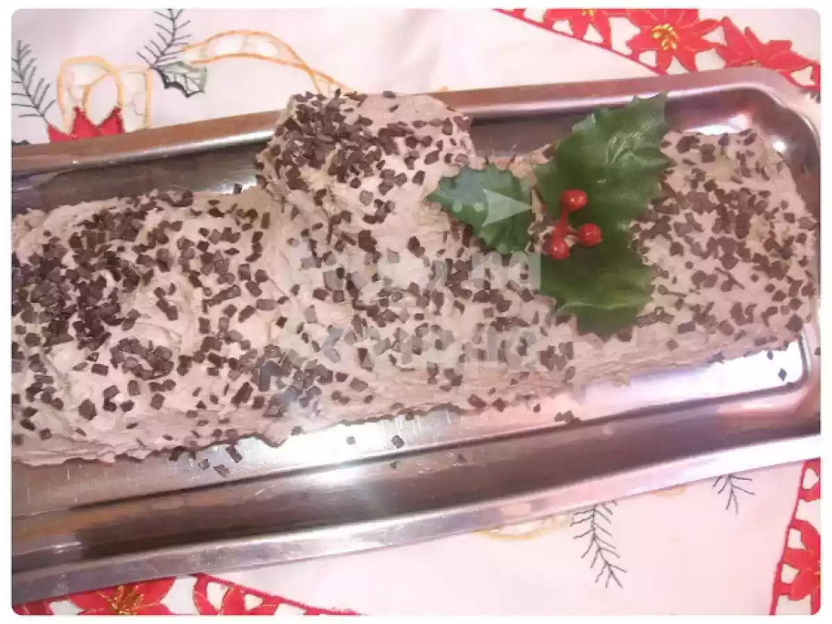 Troncos de Natal na Bimby
