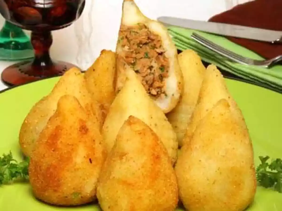 Trouxas de Batata Recheadas com Carne