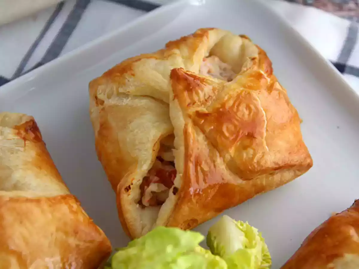 Trouxinhas de salmão e queijo de cabra - foto 2