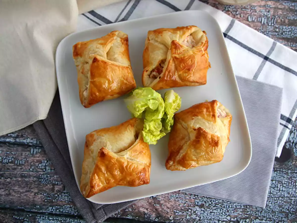 Trouxinhas de salmão e queijo de cabra - foto 3