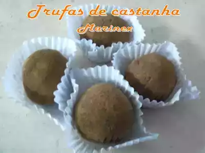 Trufas de castanhas